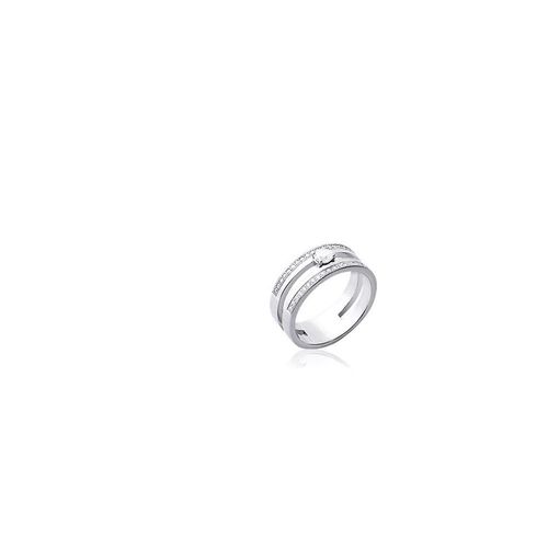 Bague Femme - Argent 925 - Oxyde De Zirconium