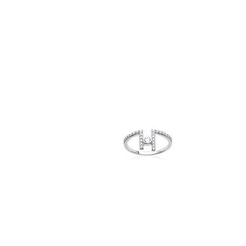 Bague Femme - Argent 925 - Oxyde De Zirconium