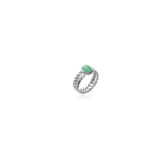 Bague Femme - Argent 925 - Aventurine