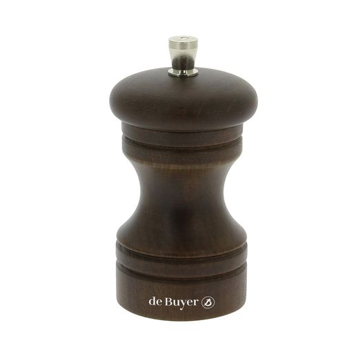 Moulin À Sel Paso 10 Cm Brun En Bois