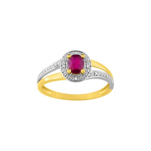 Bague Femme - Rubis - Or 18 Carats