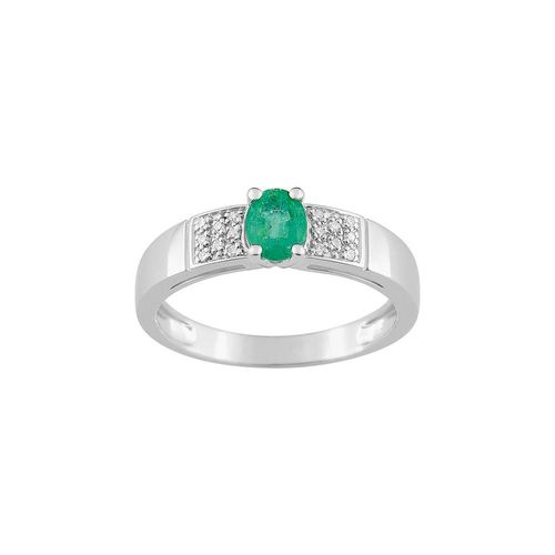 Bague Femme - Emeraude - Or 18 Carats