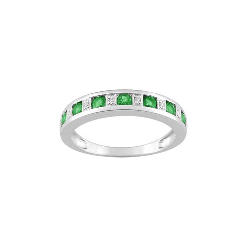 Bague Femme - Emeraude - Or 18 Carats