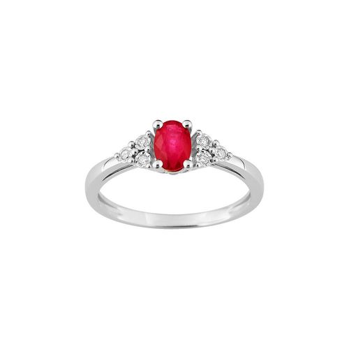 Bague Femme - Rubis - Or 18 Carats