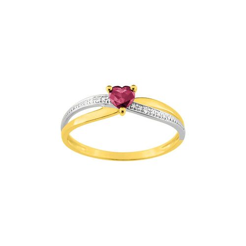 Bague Femme - Rubis - Or 18 Carats