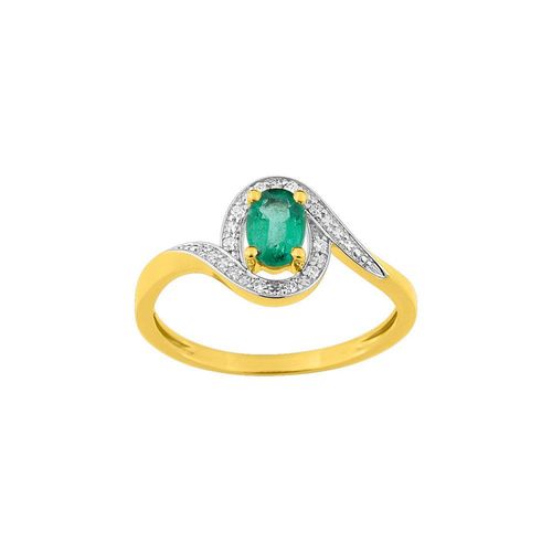 Bague Femme - Emeraude - Or 18 Carats
