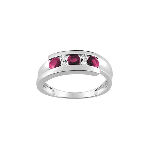 Bague Femme - Rubis - Or 18 Carats