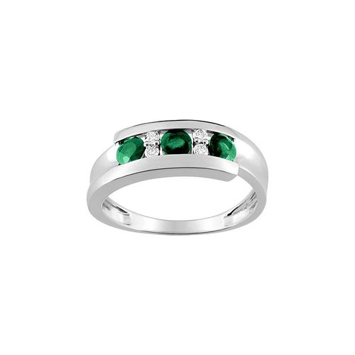 Bague Femme - Emeraude - Or 18 Carats