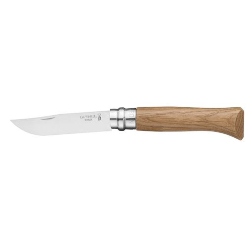 Couteau N°8 En Chêne Avec Lame Inox 2021