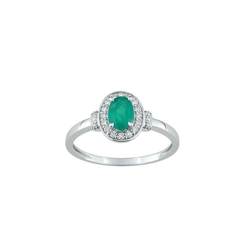 Bague Femme - Emeraude - Or 18 Carats