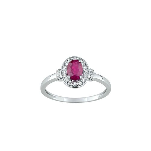 Bague Femme - Rubis - Or 18 Carats