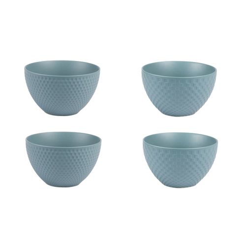 Coffret 4 Coupelles Snow Blue 11,5 Cm