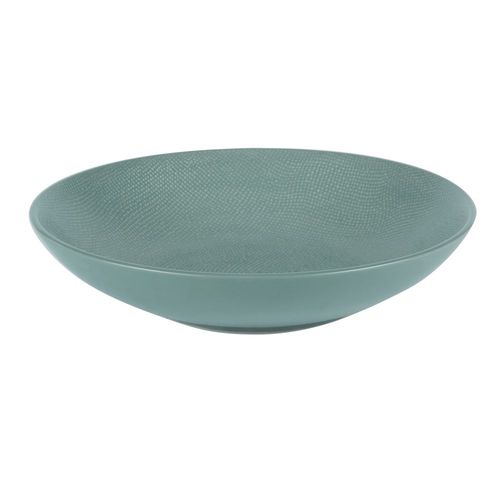 Grande Assiette Creuse Vésuvio Bleu 25 Cm (Lot De 6)