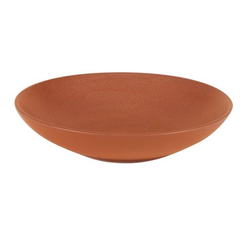 Grande Assiette Creuse Vésuvio Terra 25 Cm (Lot De 6)