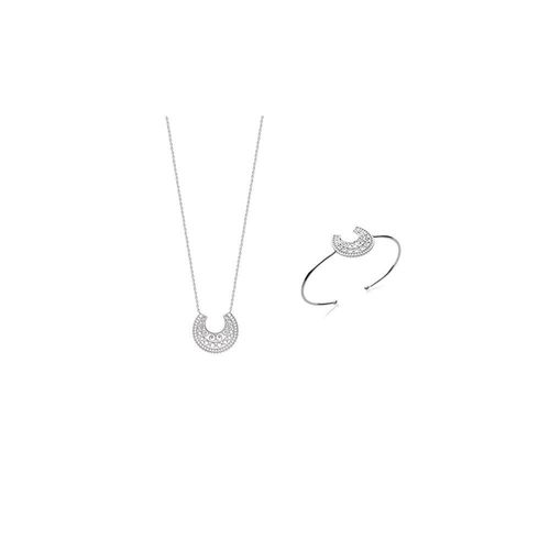 Collier Femme - Argent 925 - Longueur : 45 Cm
