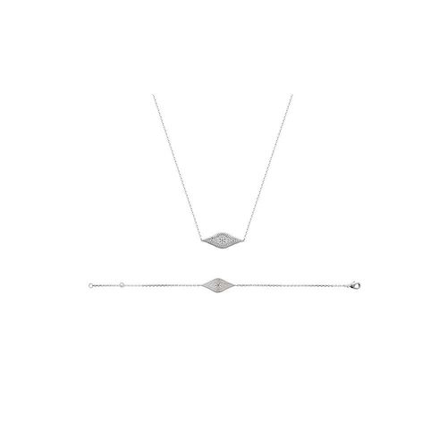 Collier Femme - Argent 925 - Longueur : 45 Cm
