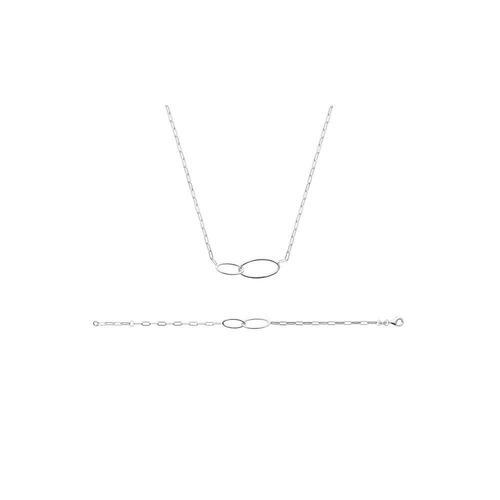 Collier Femme - Argent 925 - Longueur : 45 Cm