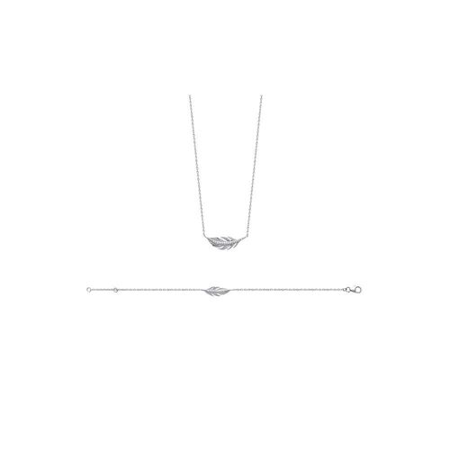 Collier Femme - Argent 925 - Oxyde De Zirconium - Longueur : 45 Cm