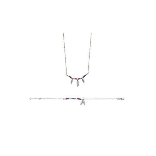 Collier Femme - Argent 925 - Longueur : 45 Cm