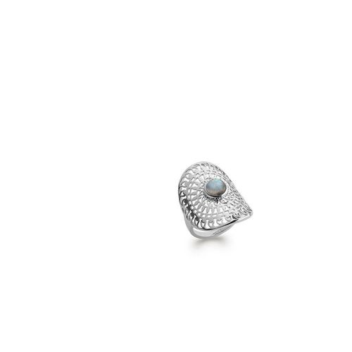 Bague Femme - Argent 925 - Labradorite