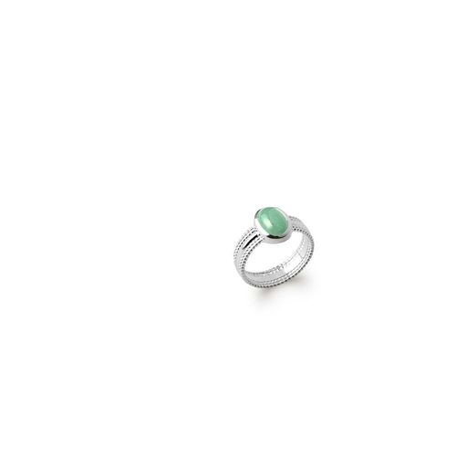 Bague Femme - Argent 925 - Aventurine