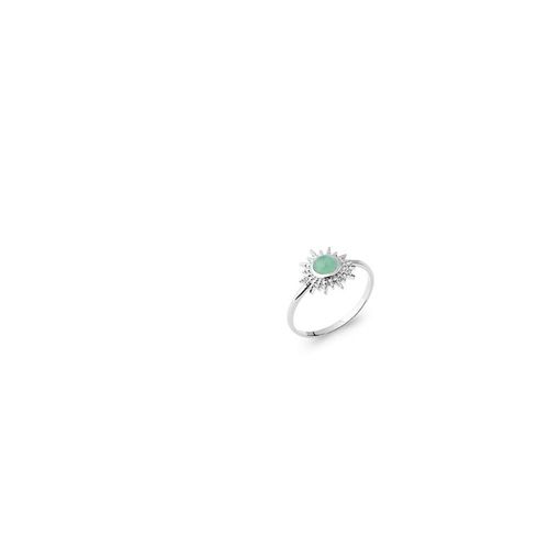 Bague Femme - Argent 925 - Aventurine