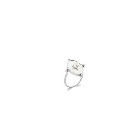 Bague Femme - Argent 925 - Nacre