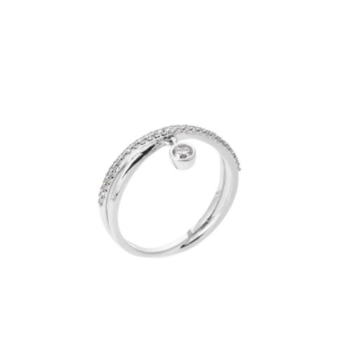 Bague Femme - Argent 925 - Oxyde De Zirconium
