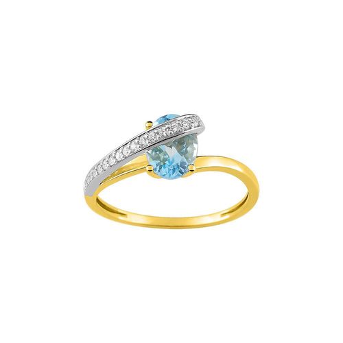 Bague Femme - Topaze - Or 18 Carats