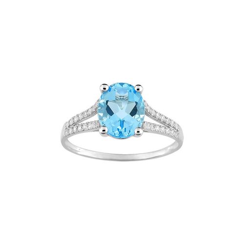 Bague Femme - Topaze - Or 18 Carats