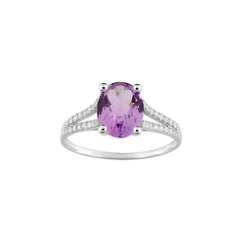Bague Femme - Améthyste - Or 18 Carats