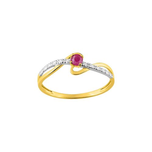 Bague Femme - Rubis - Or 18 Carats