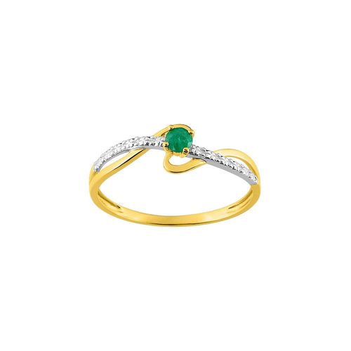 Bague Femme - Émeraude - Or 18 Carats