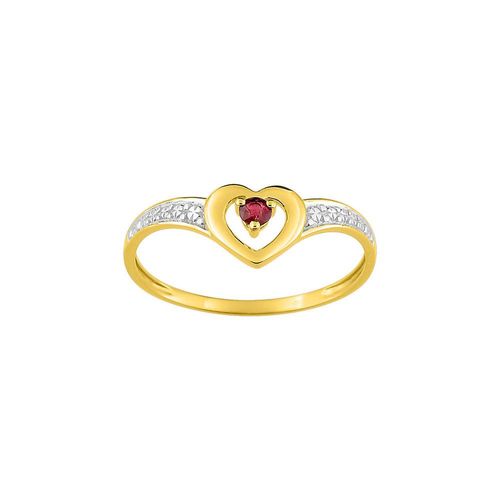 Bague Femme - Rubis - Or 18 Carats
