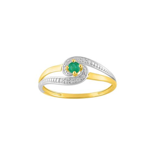 Bague Femme - Émeraude - Or 18 Carats