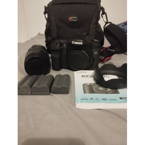 Canon EOS 50D 15.1 mpix + Objectif sigma 18-200mm