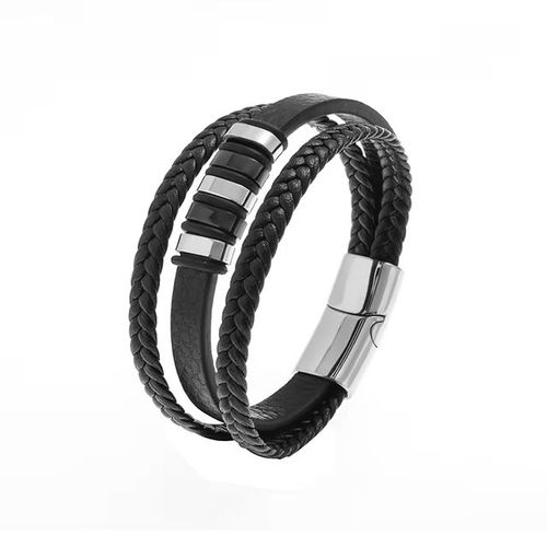 Bracelet Homme, Bracelet Viking, Bracelet Cuir Homme, Bracelet Acier Inoxydable, Bracelet Homme Acier, Bracelet Homme Acier Inoxydable, Bracelets Pour Homme.