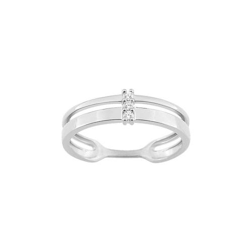 Bague Femme - Oxyde De Zirconium - Or 18 Carats