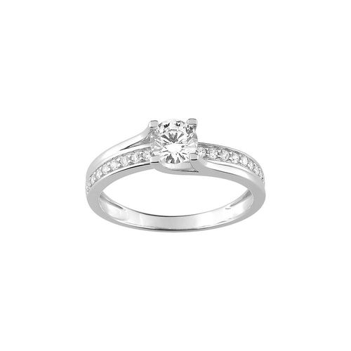 Bague Femme - Oxyde De Zirconium - Or 18 Carats