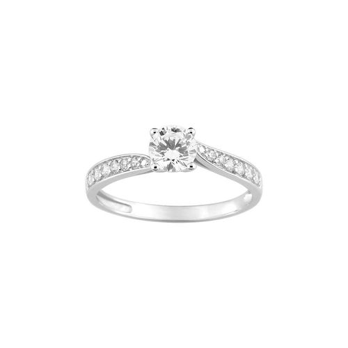 Bague Femme - Oxyde De Zirconium - Or 18 Carats