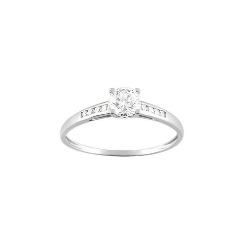 Bague Femme - Oxyde De Zirconium - Or 18 Carats