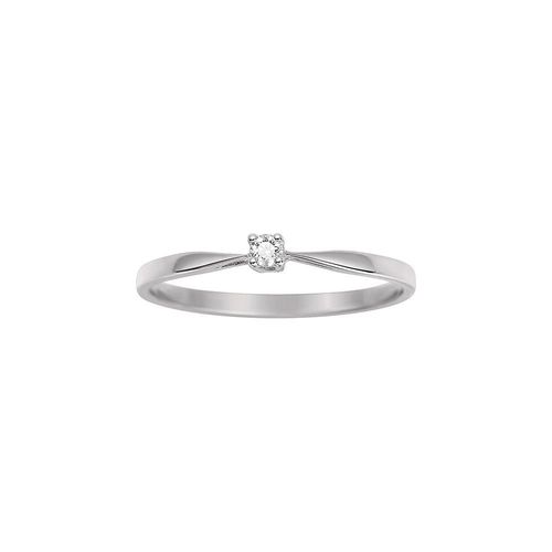 Bague Femme - Or 18 Carats - Diamant 0,04 Carats