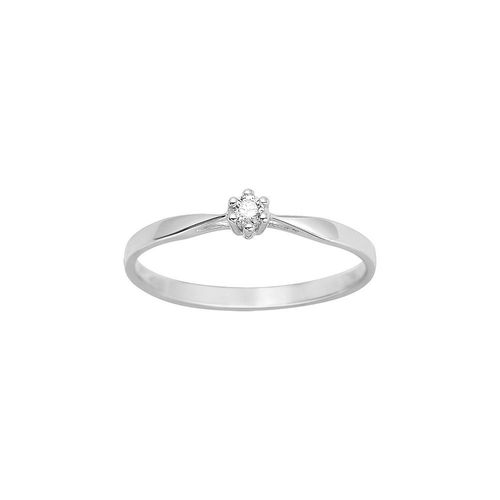 Bague Femme - Or 18 Carats - Diamant 0,04 Carats
