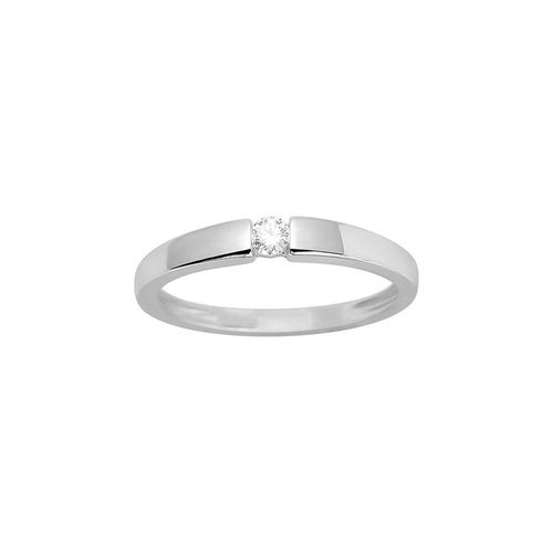 Bague Femme - Or 18 Carats - Diamant 0,08 Carats