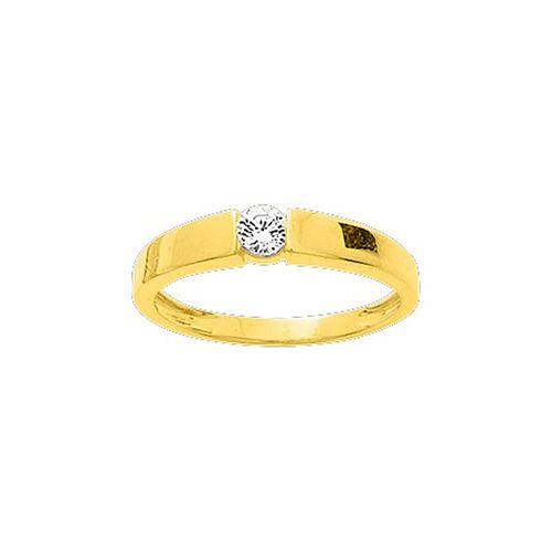 Bague Femme - Oxyde De Zirconium - Or 18 Carats