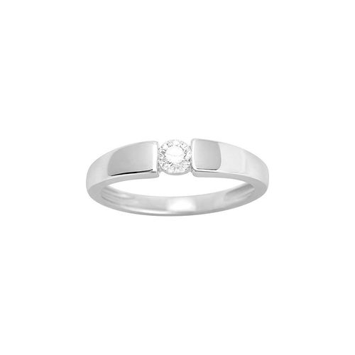Bague Femme - Or 18 Carats - Diamant 0,23 Carats