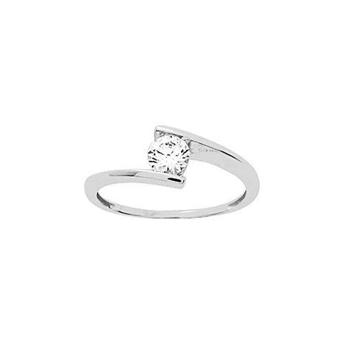 Bague Femme - Oxyde De Zirconium - Or 18 Carats
