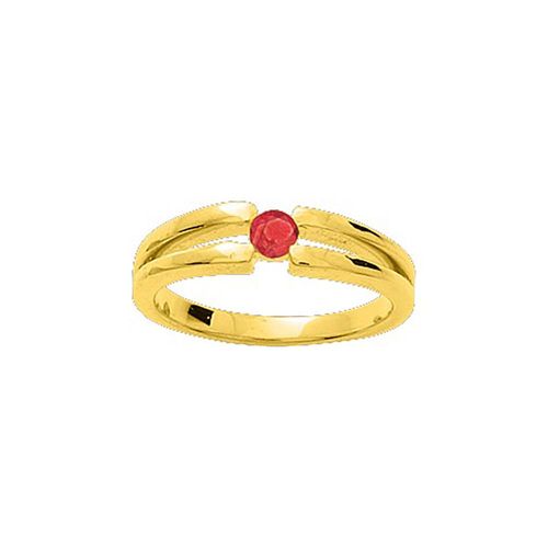 Bague Femme - Rubis - Or 18 Carats