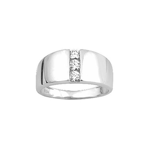Bague Femme - Oxyde De Zirconium - Or 18 Carats
