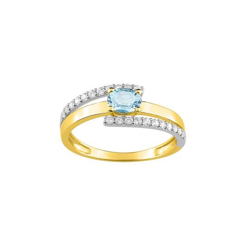 Bague Femme - Topaze - Or 18 Carats